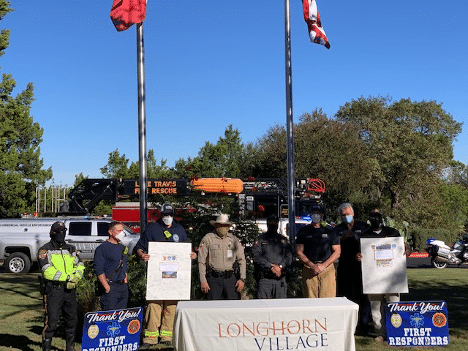 Longhorn Village First Responders Event