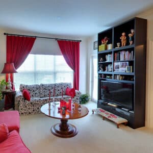 brackenridge floor plan, independent living room