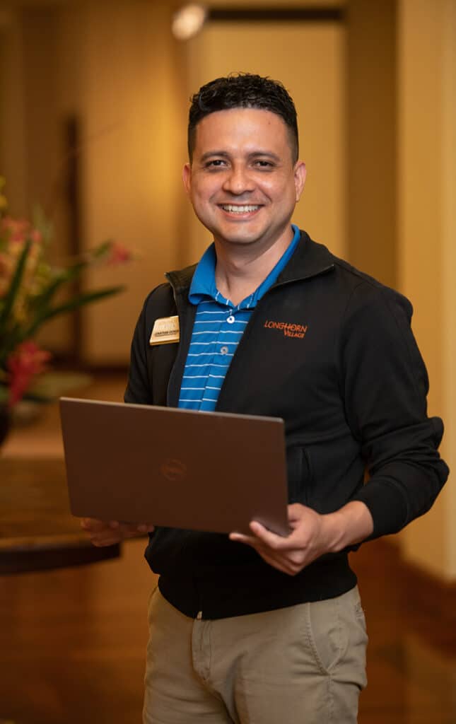 a member of the Longhorn Village team