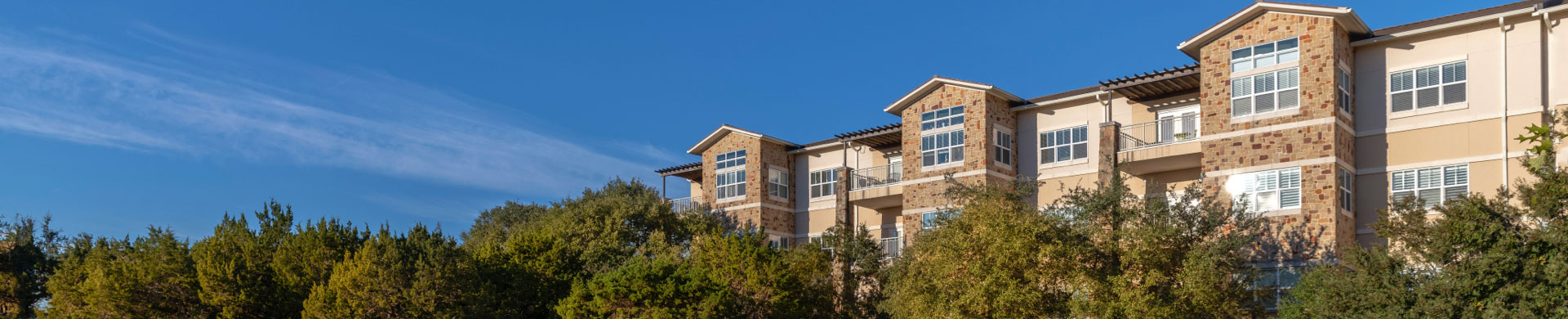Exterior View of Apartments at Longhorn Village